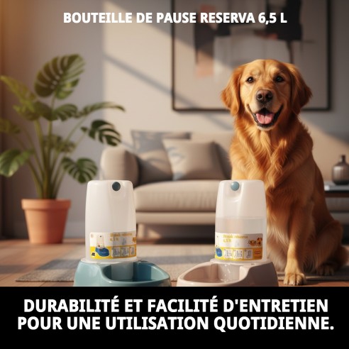 Abreuvoir Break Réserve 6,5L : Confort et Style pour Animaux de Compagnie