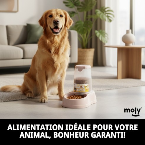 Comportement Break Réserve 1,5L pour animaux de compagnie - Pratique et élégant !