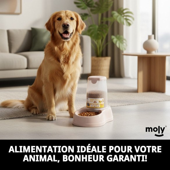 Comportement Break Réserve 1,5L pour animaux de compagnie - Pratique et élégant !