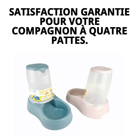 Comportement Break Réserve 3,5L - Idéal pour votre animal de compagnie