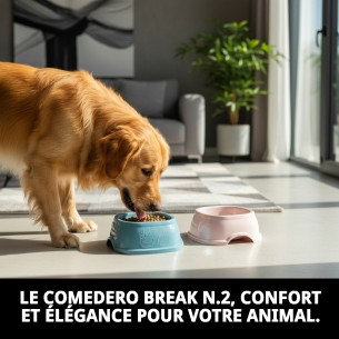 Comedero Break N.2 19x19x7h pour Animaux - Haute Qualité 2