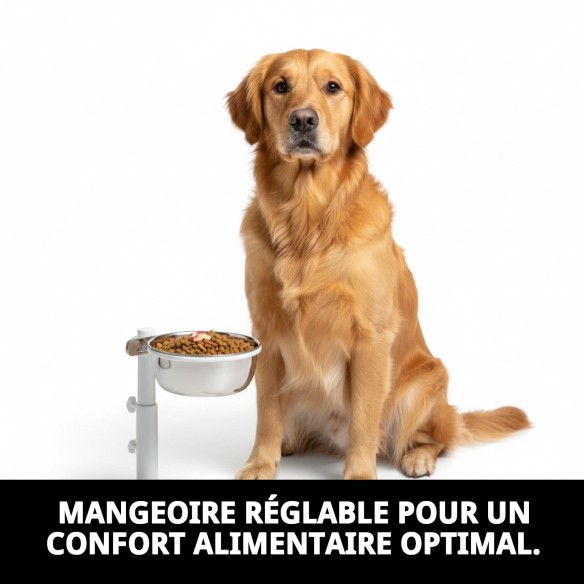 Comportement Multi-usages Ajustable 9,5 cm pour Animaux de Compagnie