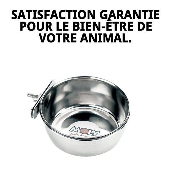 Bols de Nourriture Multi-Usages Réglable 12,5 cm - Idéal pour Animaux de Compagnie