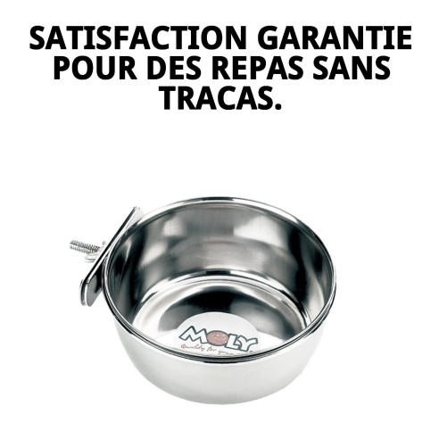 Comedero Multiusos Ajustable 7,5 cm pour Animaux de Compagnie