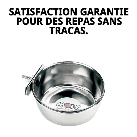 Comedero Multiusos Ajustable 7,5 cm pour Animaux de Compagnie