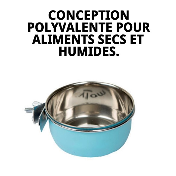 Comedero Multiusos Cake 9,5 cm Ajustable pour Animaux de Compagnie