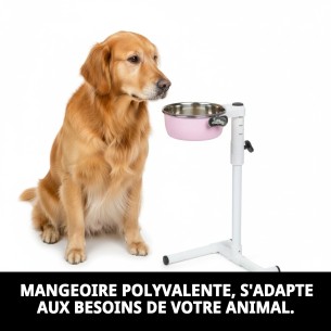 Comedero Multiusos Cake Ajustable 12,5 cm pour Animaux de Compagnie 2