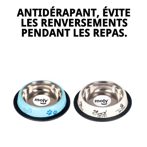 Gamelle en Acier Inoxydable pour Chat 12cm - Haute Qualité