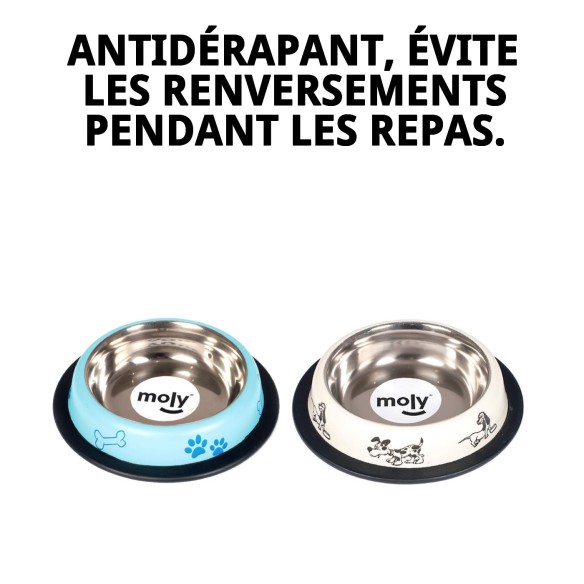 Gamelle en Acier Inoxydable pour Chat 12cm - Haute Qualité