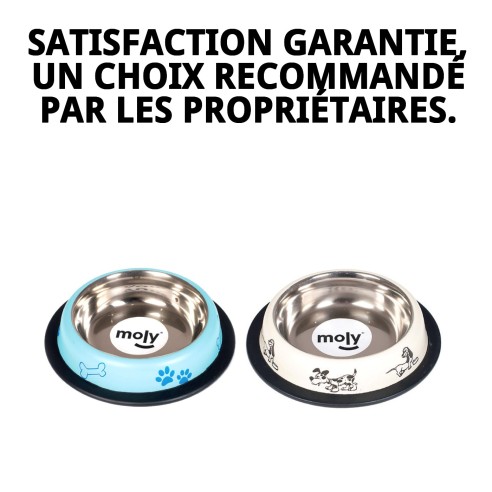 Gamelle en Acier Inoxydable pour Chat 12cm - Haute Qualité