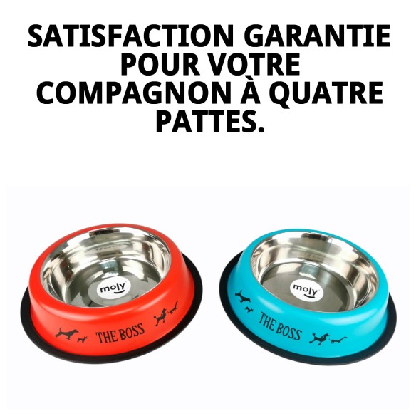 Bol en acier inoxydable antidérapant 18 cm 0,90 L