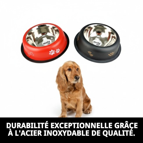 Bol en acier inoxydable Cocker Draw 18 cm 0,85 L