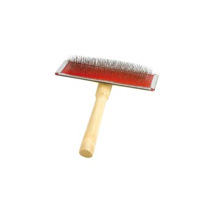 Brosse en Bambou Grande pour Toilettage d'Animaux