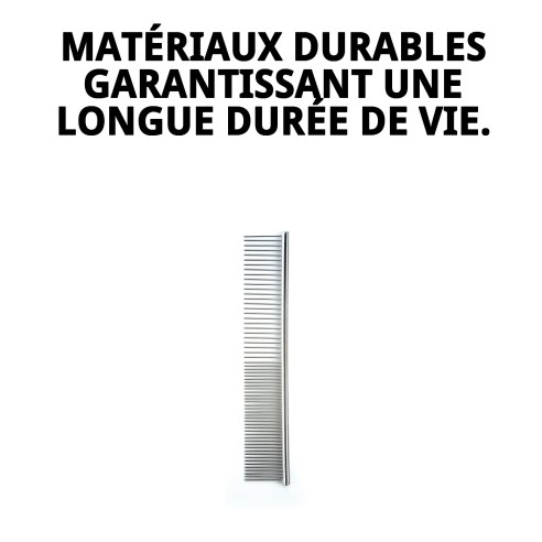 Peigne Métallique Moly pour une Coiffure Parfaite