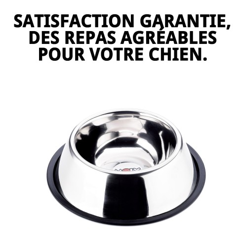 Bol en acier pour Cocker 17,5 cm - 0,90 L qui dure