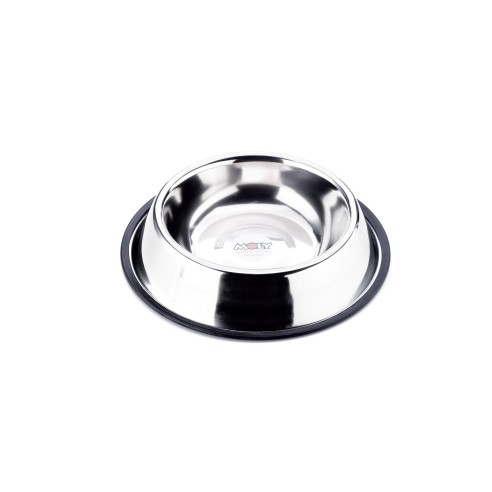 Bol en Acier Antidérapant 22 cm - 1,55 L pour Animaux de Compagnie