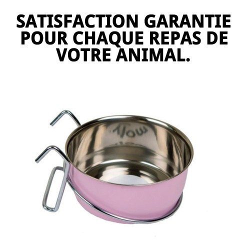 Comedero Multiusos Cake 9,5cm avec Crochets pour Animaux de Compagnie