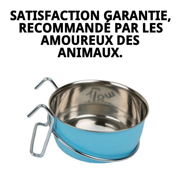 Comedero Multiusos Cake 12,5 cm avec Crochets pour Animaux de Compagnie