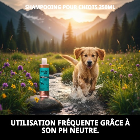 Shampoo pour Chiots 250ml : Douceur et Soin Naturel