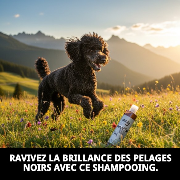 Shampoo pour Cheveux Noirs 250ml - Brillance et Couleur Intense