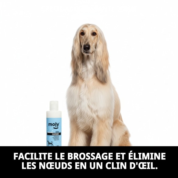 Crème adoucissante pour chiens et chats - Moly 250ml