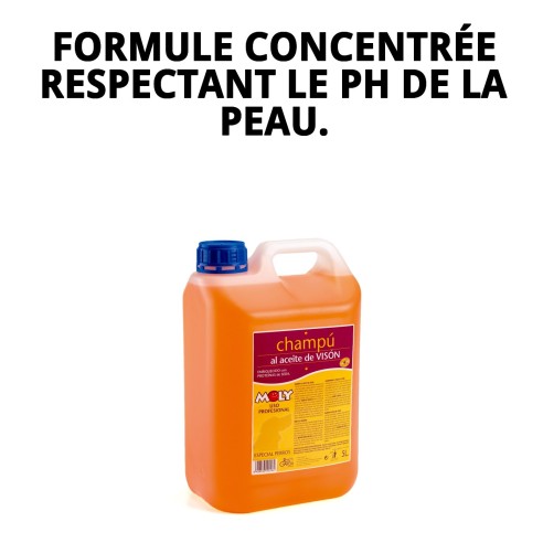 Shampoo Huile de Vison 5L pour Yorkshire : Brillance et Douceur
