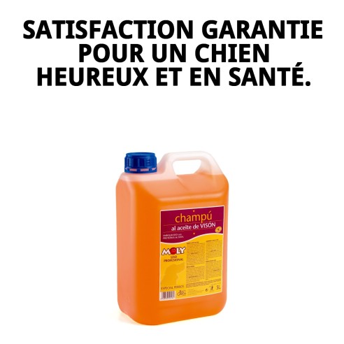Shampoo Huile de Vison 5L pour Yorkshire : Brillance et Douceur