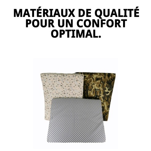 Matelas Taille 3 pour Animaux - Design Varié et Confortable