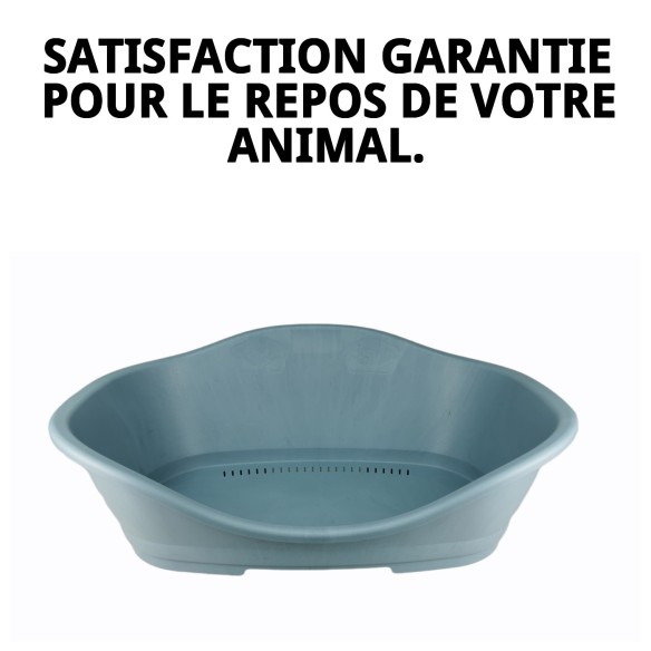 Cage en plastique N.5 78x51x36 cm pour animaux de compagnie, confortable et résistant.