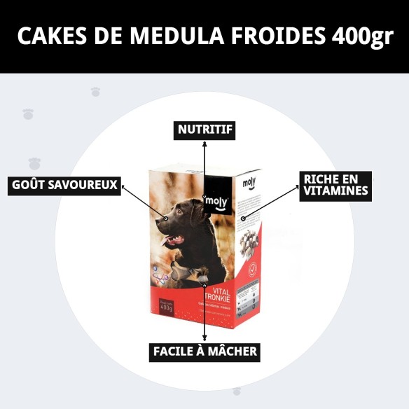 Gâteaux Fourrés Médula 400g - Snack Irrésistible pour Chiens
