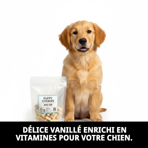 Biscuits Puppy 400 g : Délicieux et Nutritifs pour votre Chien