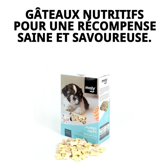 Biscuits Puppy 400 g : Délicieux et Nutritifs pour votre Chien