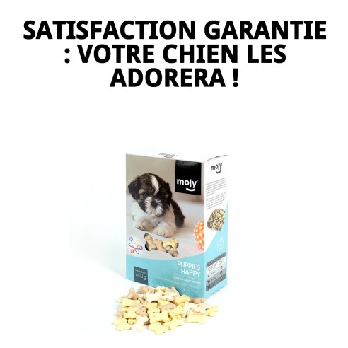 Biscuits Puppy 400 g : Délicieux et Nutritifs pour votre Chien