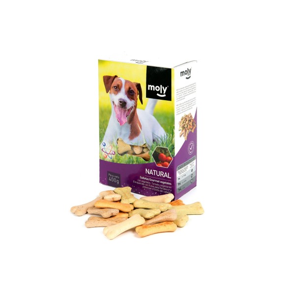 Biscuits Gourmets Végétaux pour Chiens - Saveur et Santé 400g