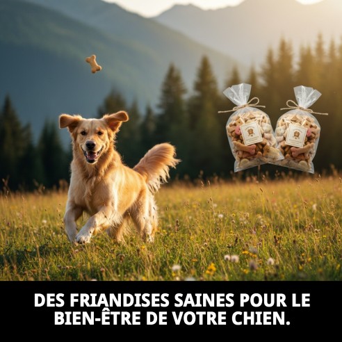 Biscuits Light Intégraux pour Chiens - Nutrition Saine 200g