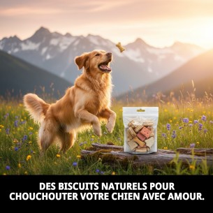 Biscuits Sandwich pour Chiens : Nutrition et Saveur 200g 2