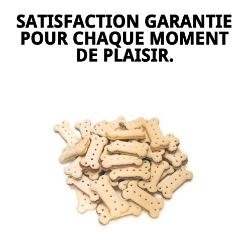 Biscuits Sandwich pour Chiens 2 kg - Snack Nutritif et Délicieux