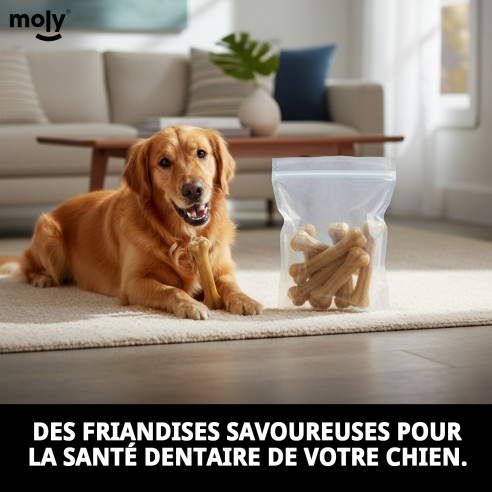 Os Prisés pour Animaux de Compagnie - Sac de 10 Unités