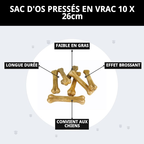 Os Prisés pour Animaux de Compagnie - Sac de 10 Unités
