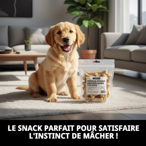 Os Précis pour Chiens - Saveur et Santé Dentaire 50 cm