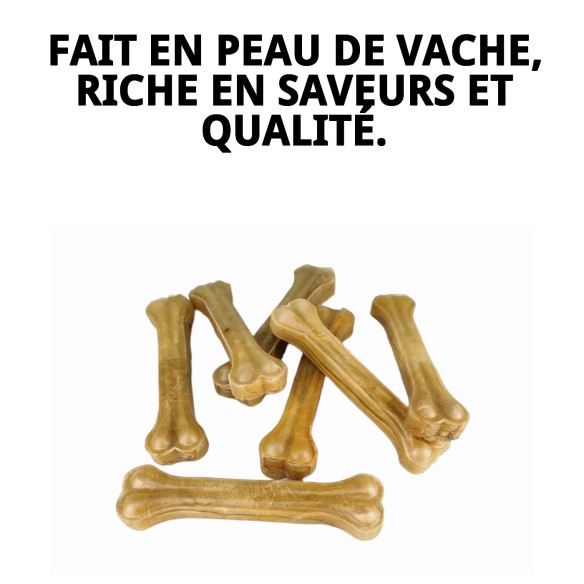 Os Précis pour Chiens - Saveur et Santé Dentaire 50 cm