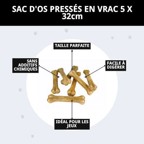 Os Précis en Vrac 5 Uds - Snack Sain pour Animaux de Compagnie