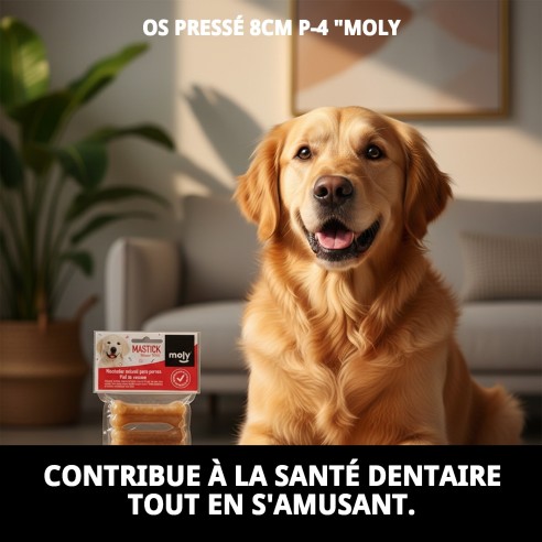Os enchevêtré 8 cm P-4 "Moly" pour animaux de compagnie amusant
