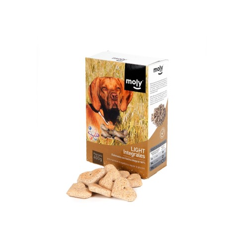 Biscuits Light Intégraux pour Chiens 400g - Santé et Saveur