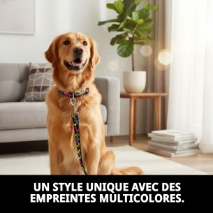 Ramal en cuir Luxury Fantasía 130 cm pour votre animal de compagnie. 2