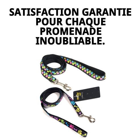 Ramal en cuir Luxury Fantasía 130 cm pour votre animal de compagnie.