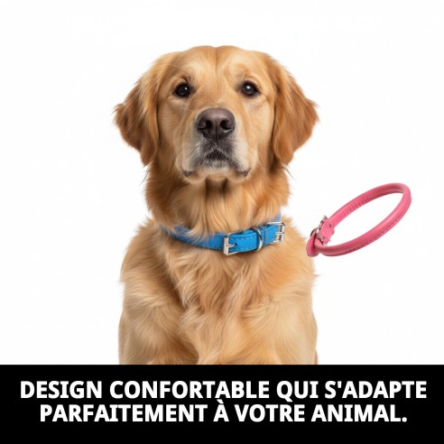 Collier en cuir Luxury Rond 40 cm - Style et Élégance