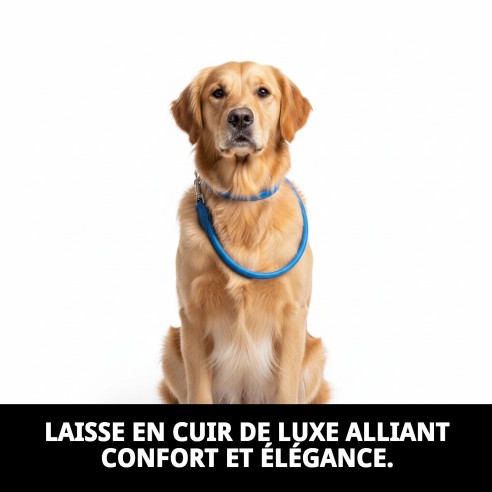 Ramal en Cuir Luxe Rond 120 cm - Style et Confort