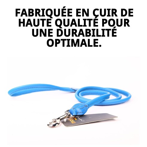 Ramal en Cuir Luxe Rond 120 cm - Style et Confort