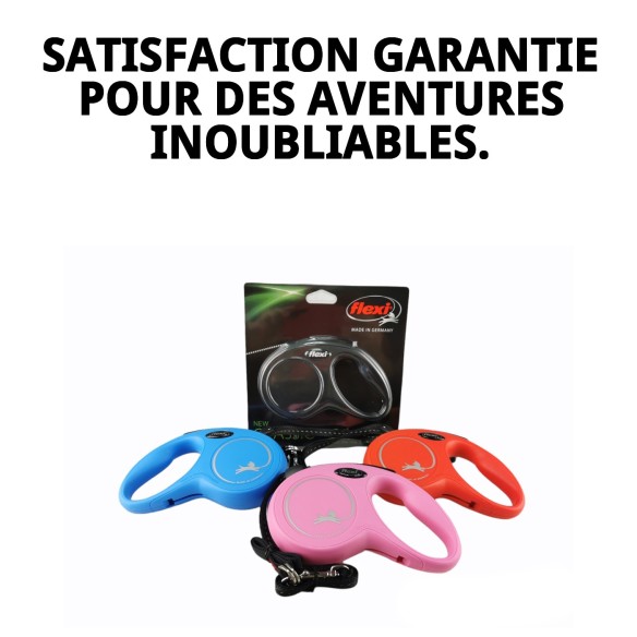 Correa FLEXI NEW CLASSIC S 5m Néon - Idéale pour votre animal de compagnie